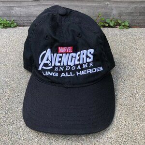 VTG 2019 Marvel Avengers End Game McDonalds Hat Men's One Size Cap Black​​​